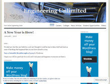 Tablet Screenshot of engineeringunlimited.wordpress.com