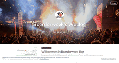 Desktop Screenshot of boarderweek.wordpress.com