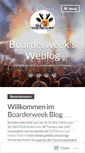 Mobile Screenshot of boarderweek.wordpress.com
