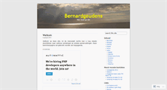 Desktop Screenshot of bernardgeudens.wordpress.com