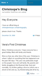Mobile Screenshot of chrisloope.wordpress.com