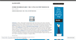 Desktop Screenshot of eusteroids.wordpress.com