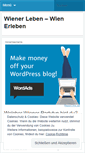 Mobile Screenshot of lebeninwien.wordpress.com