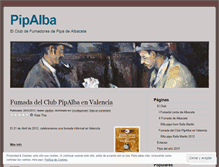 Tablet Screenshot of pipalba.wordpress.com