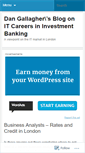 Mobile Screenshot of dangallagher.wordpress.com