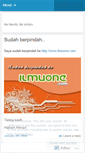 Mobile Screenshot of ilmuone.wordpress.com