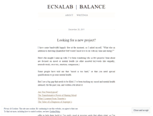 Tablet Screenshot of ecnalab.wordpress.com