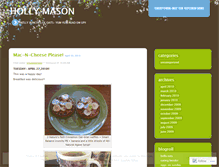 Tablet Screenshot of hmmason.wordpress.com
