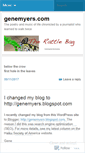 Mobile Screenshot of genemyers.wordpress.com