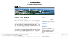 Desktop Screenshot of obamaplanet.wordpress.com