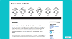 Desktop Screenshot of curiosidadesemsaude.wordpress.com