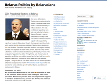 Tablet Screenshot of belaruspolitics.wordpress.com
