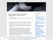 Tablet Screenshot of bodyhype.wordpress.com
