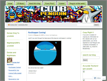 Tablet Screenshot of clubpenguinsecretsnstuff.wordpress.com