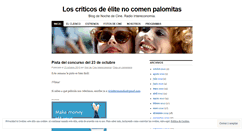 Desktop Screenshot of nochedecine.wordpress.com