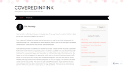 Desktop Screenshot of coveredinpink.wordpress.com