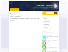Tablet Screenshot of newsblog1.wordpress.com