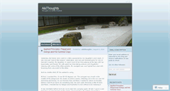 Desktop Screenshot of aikithoughts.wordpress.com