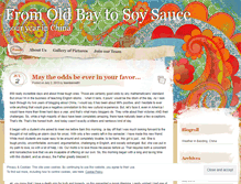 Tablet Screenshot of fromoldbaytosoysauce.wordpress.com