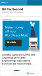 Mobile Screenshot of bitpersecond.wordpress.com