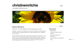 Desktop Screenshot of christinemritchie.wordpress.com