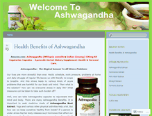 Tablet Screenshot of buyashwagandha.wordpress.com