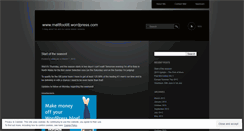Desktop Screenshot of mattfootitt.wordpress.com