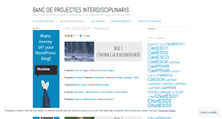 Desktop Screenshot of projectesinterdisciplinaris.wordpress.com