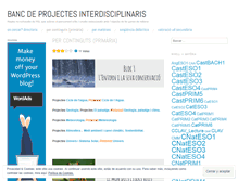 Tablet Screenshot of projectesinterdisciplinaris.wordpress.com
