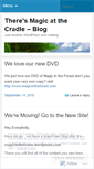 Mobile Screenshot of magicatthecradle.wordpress.com