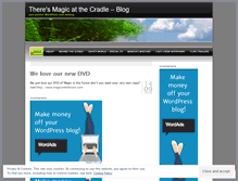 Tablet Screenshot of magicatthecradle.wordpress.com