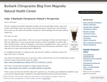 Tablet Screenshot of magnolianaturalhealth.wordpress.com