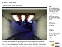 Tablet Screenshot of bonjourbudapest.wordpress.com
