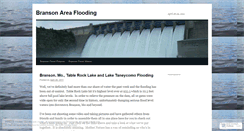 Desktop Screenshot of bransonflooding.wordpress.com