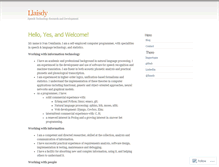 Tablet Screenshot of llaisdy.wordpress.com