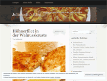 Tablet Screenshot of juliakocht.wordpress.com