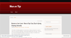 Desktop Screenshot of manontopbook.wordpress.com