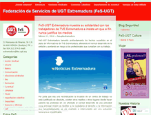 Tablet Screenshot of fesugtextremadura.wordpress.com