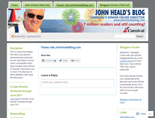 Tablet Screenshot of johnheald.wordpress.com