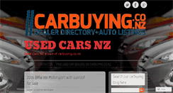Desktop Screenshot of carbuyingnz.wordpress.com
