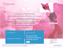 Tablet Screenshot of diquang.wordpress.com