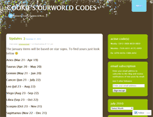 Tablet Screenshot of devilsourworldcodes.wordpress.com