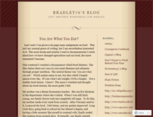 Tablet Screenshot of bradley76.wordpress.com