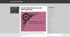 Desktop Screenshot of jacobshairstudio.wordpress.com