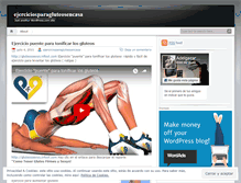 Tablet Screenshot of ejerciciosparagluteosencasa.wordpress.com
