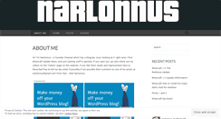 Desktop Screenshot of narlonnus.wordpress.com