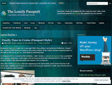 Tablet Screenshot of lonelypassport.wordpress.com
