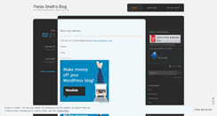 Desktop Screenshot of ppsheth.wordpress.com