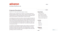 Desktop Screenshot of adveron.wordpress.com