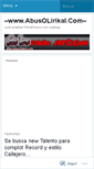 Mobile Screenshot of abusolirikal11.wordpress.com